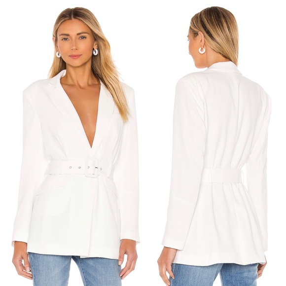 NBD Jackets & Blazers - NBD Niko blazer in white size Medium